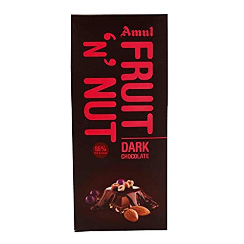 AMUL FRUIT NUT DARK CHOCO 150G