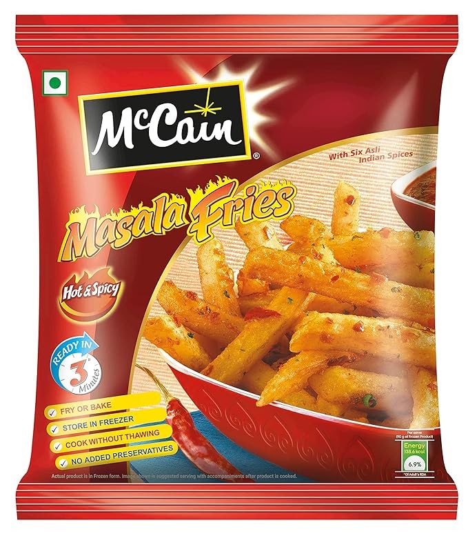 Mccain Masala Fries, 420g