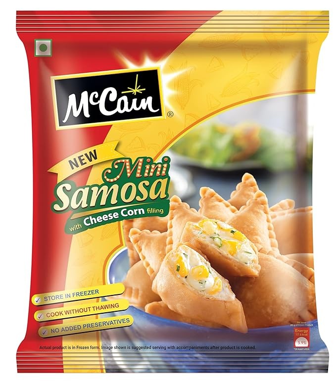 Mccain Cheese Corn Samosa, 240 g