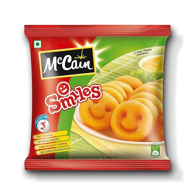 Mccain Smiles Regular Pack, 415 g