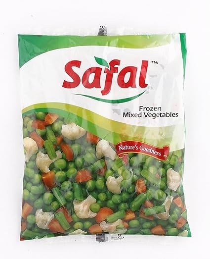 Safal Frozen Vegetables Mixed Vegetables, 500 g Pack