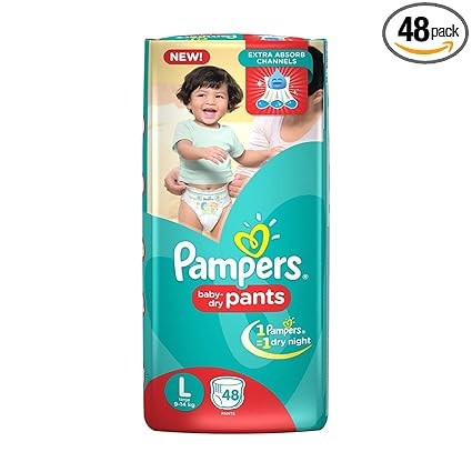 Pampers All-Round Protection Diaper Pants Large, 36