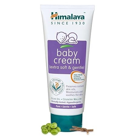 Himalaya Baby Cream, Face Moisturizer & Day Cream, For Dry Skin 200ml