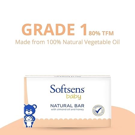 Softsens Baby Natural Soap 100*3 pack