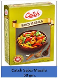 Catch Sabzi Masala, 50 g Carton