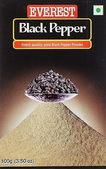 Everest Black Pepper Powder, 100Gram