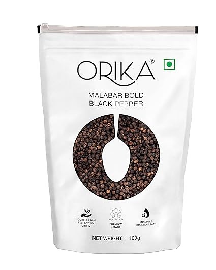 Orika Malabar Bold Black Pepper 100g