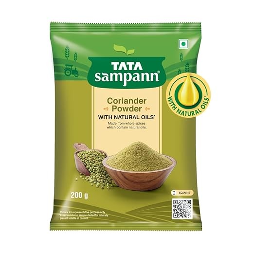 Tata Sampann Coriander Powder With Natural Oils, 200g, Dhania Powder