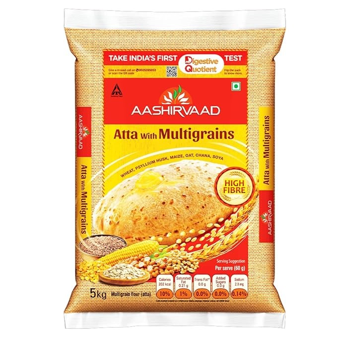 AASHIRVAAD ATTA WITH MULTIGRAINS 5 KG