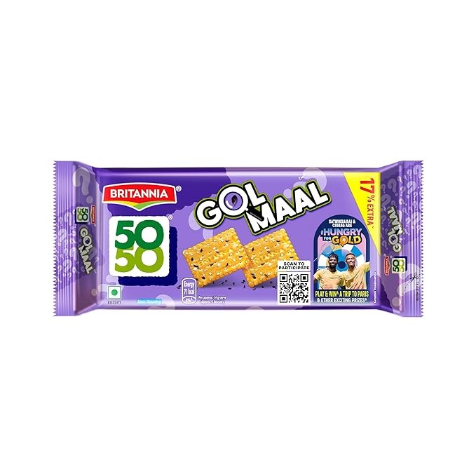 BRITANNIA 50-50 GOLMAAL 61.5G