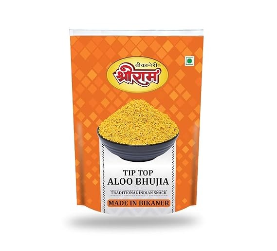 Shreeram Bikaneri Aloo Bhujia (Tip Top), 1000gm (1 kg)