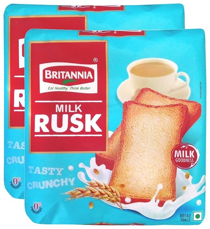 BRITANNIA DOODH ATTA RUSK 200G