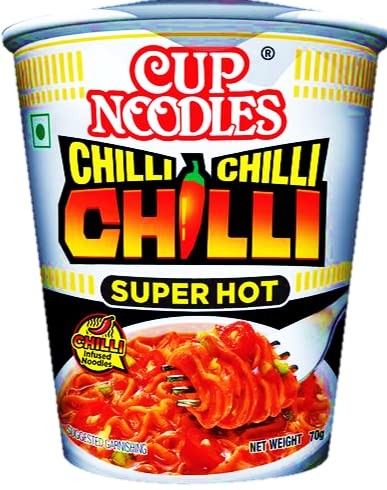 Nissin Chilli Super Hot Cup Cup Noodles 70g Unique