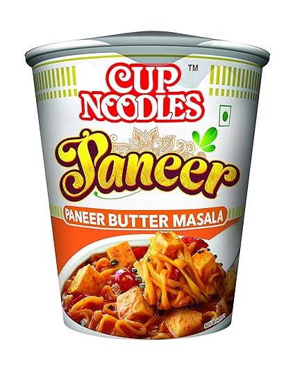 Top Ramen Nissin Cup Noodles Paneer Butter Masala 70 gm