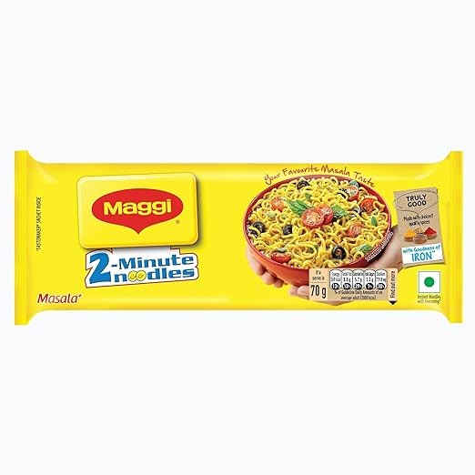 MAGGI 2-minute Instant Noodles, Masala Noodles with Goodness of Iron,420gm