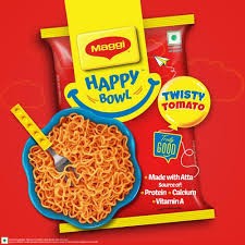 MAGGI Happy Bowl Twisty Tomato Instant Noodles 50G