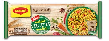 Maggi Nutri-Licious Masala Veg Atta Instant Noodles