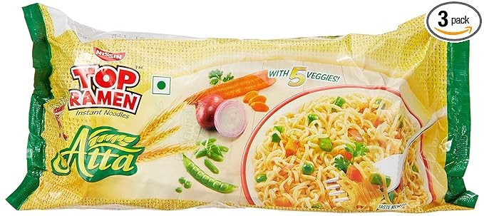 Top Ramen Noodles, Atta, 280g