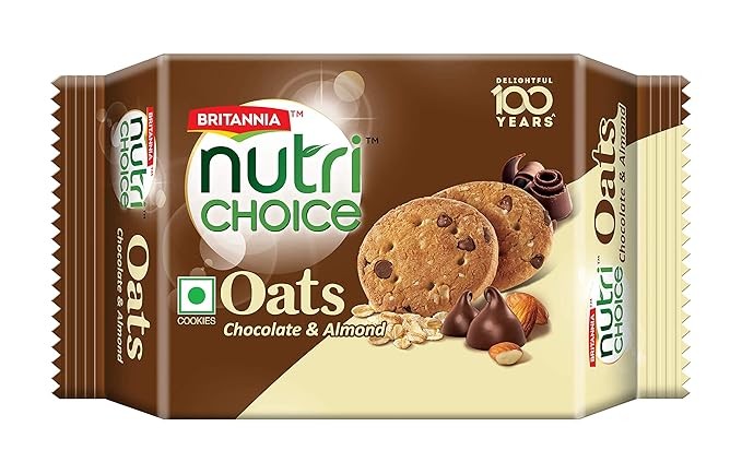 BRITANNIA NUTRI CHOICE CHOCLATE & ALMOND