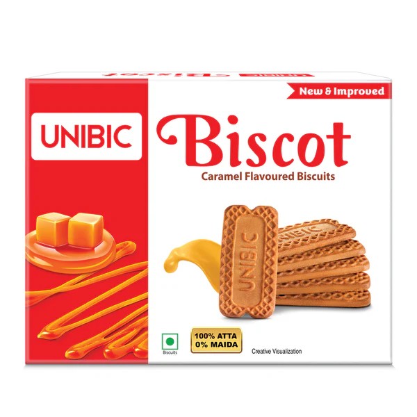 UNIBIC CARAMEL &CINNAMON BISCOTT