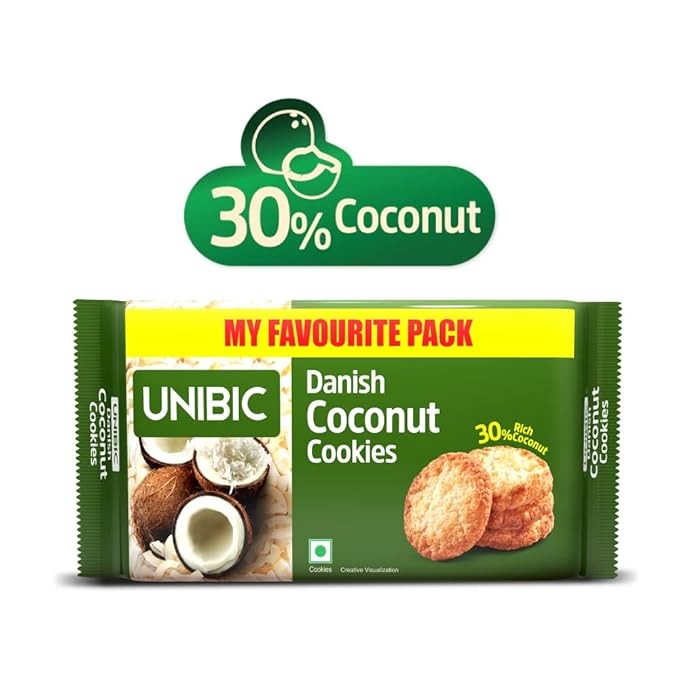 UNIBIC DANISH COCONUT COOKIES 300 G