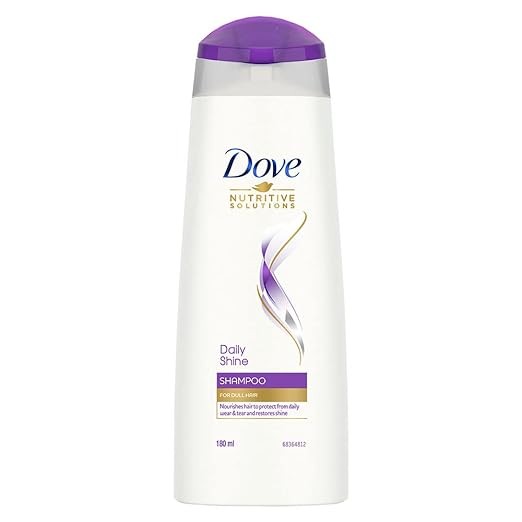 DOVE DAILY SHINE SHAMPOO 180ML