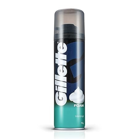 Gillette Classic Menthol Pre Shave Foam - 196 grams