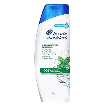 Head & Shoulders , Anti Dandruff Shampoo, Cool Menthol , 180 ML